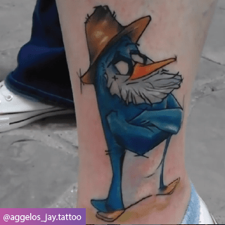 Μπλε πιγκουίνος τατου