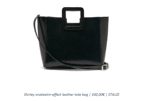 Μοδάτη τσάντα επώνυμη σε μαύρο χρώμα