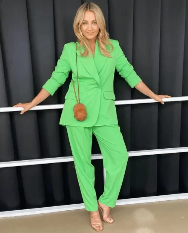 Κοστούμι πράσινο ανοιχτό