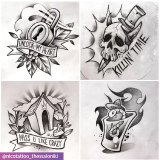 Σχέδια για τατουάζ 